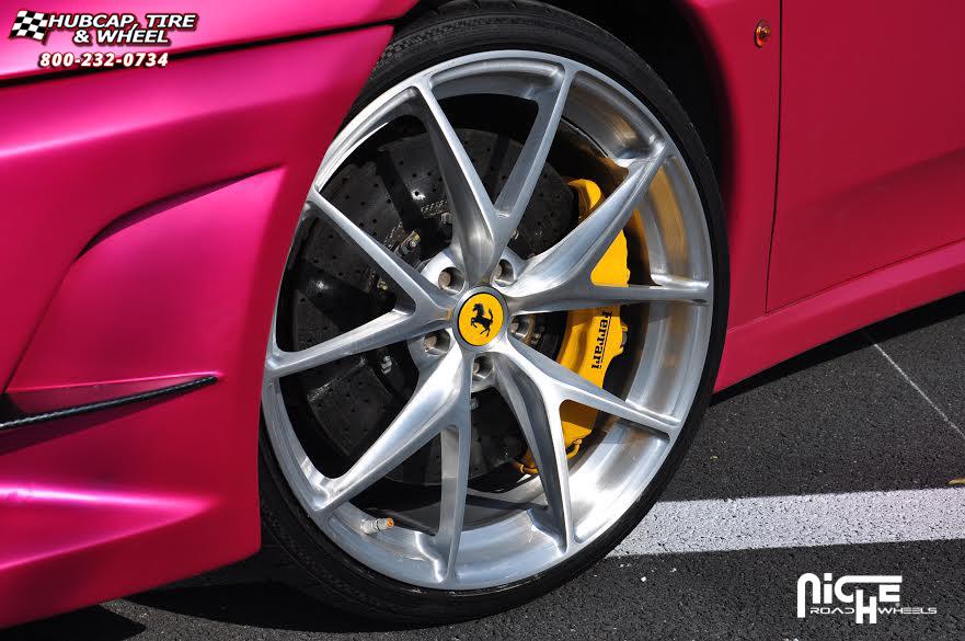 vehicle gallery/ferrari f430 niche misano  Brushed wheels and rims